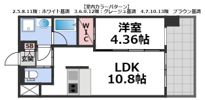 プレジオ荒本新町の間取り画像