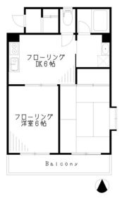サザンミヤマエの間取り画像
