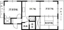 グリーンハイツ舟入の間取り画像