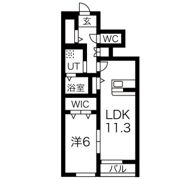 プラムツリーB棟の間取り画像