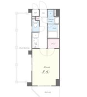 ラマージュ町屋の間取り画像