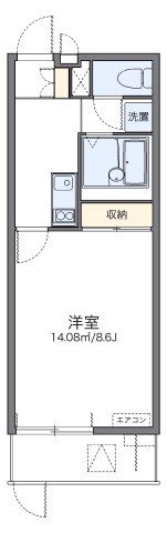 レオネクストカンフリエ三国の間取り画像