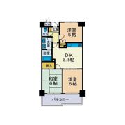 リゾンフルールの間取り画像