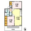 セジュール友清 B棟の間取り画像