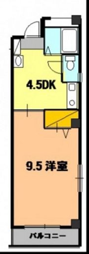 休石ビルの間取り画像