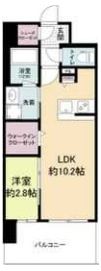 リヴェント難波サウスの間取り画像