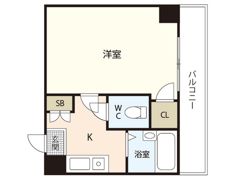 グランツ中村の間取り画像