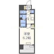 プレサンス南森町駅前の間取り画像