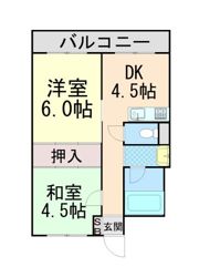 豊中サンハイツの間取り画像