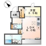 フェリシテⅡの間取り画像