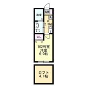 ベイルーム追浜の間取り画像