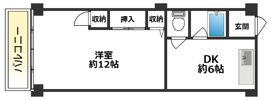 領家マンションの間取り画像