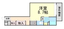 豊中ガーデンズコートの間取り画像