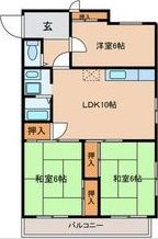 ハイツドエルの間取り画像