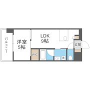 アプリーレ梅田東の間取り画像