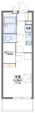 レオパレスかいとの間取り画像