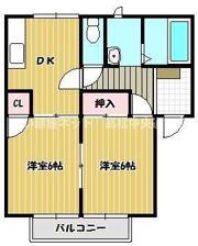 グリーンシティA棟の間取り画像
