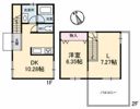 クロノス・ドエル Dの間取り画像