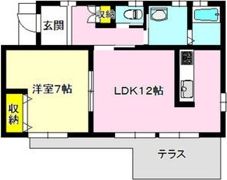 新井孝志所有貸家の間取り画像