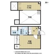 ペールオレンジの間取り画像