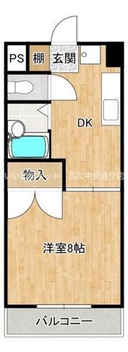 リーフコート宇多津の間取り画像