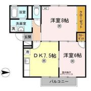 グリーンパーク芳泉 C棟の間取り画像