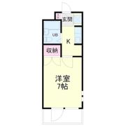 上島コモンコートD棟の間取り画像