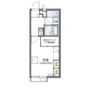 レオパレスルピナス高柳東町の間取り画像