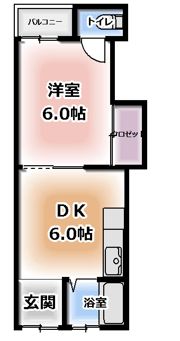 ロイヤル寺方本通の間取り画像