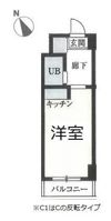 プレステージ西谷の間取り画像
