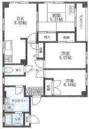 アウレリアの間取り画像