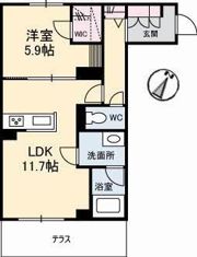 セルディーナ早島駅前の間取り画像