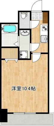 クロノス48練兵町の間取り画像