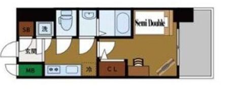 エスリード新大阪ヴェルデの間取り画像