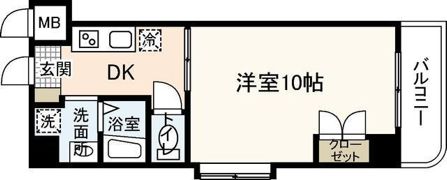 庚午サエキビルの間取り画像