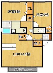 アルケディアの間取り画像