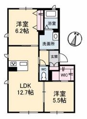 グランベレオ蔵王の間取り画像