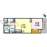 セレスティア白子 Ⅰの間取り画像
