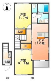 カサフェンテの間取り画像