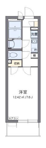 クレイノソラーレ平塚の間取り画像