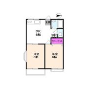 エース一里塚の間取り画像