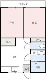 セピアパレスの間取り画像