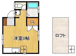 シティベール宇佐町の間取り画像