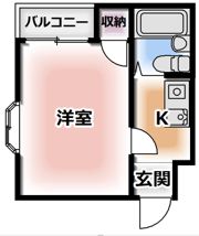 ブルースカイ古川橋の間取り画像