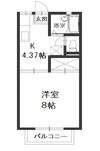 アンジェリーク松島の間取り画像