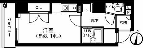 JP’sYOKOHAMAの間取り画像