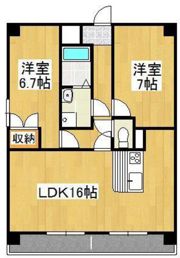 ライフ新保の間取り画像