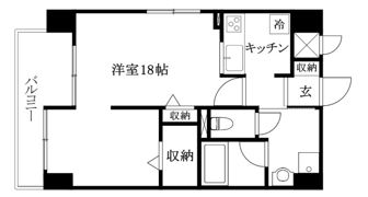 アーバン本町の間取り画像