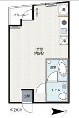 オリエンタルマンションの間取り画像