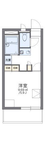 レオパレスシャングリラ湘南の間取り画像